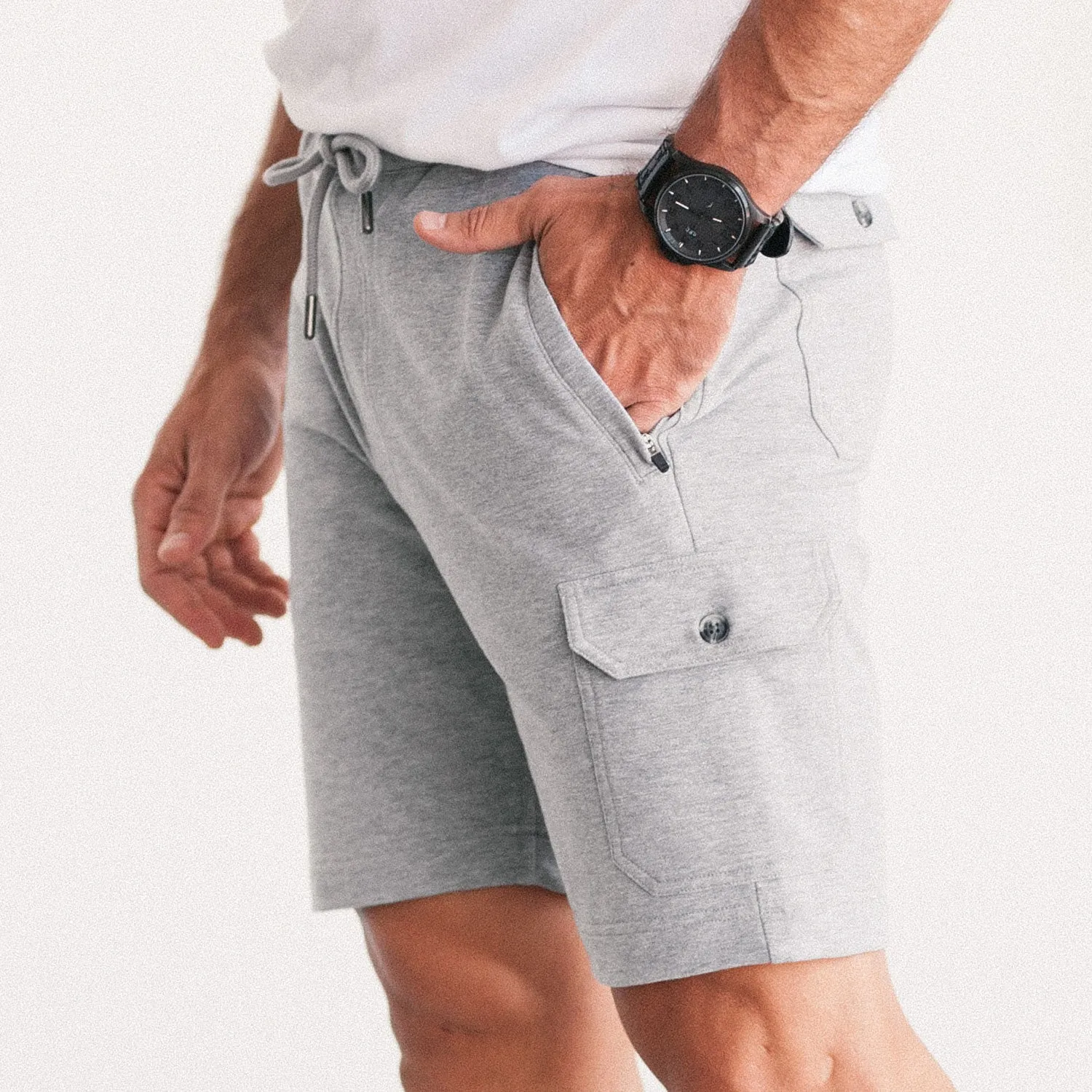 Constructor Short - Granite Gray French Terry
