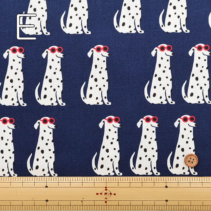 Cotton Oxford Fabric - Dalmatian