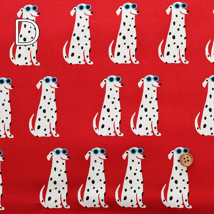Cotton Oxford Fabric - Dalmatian