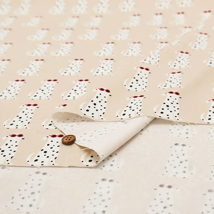 Cotton Oxford Fabric - Dalmatian