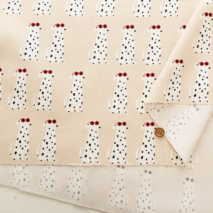 Cotton Oxford Fabric - Dalmatian