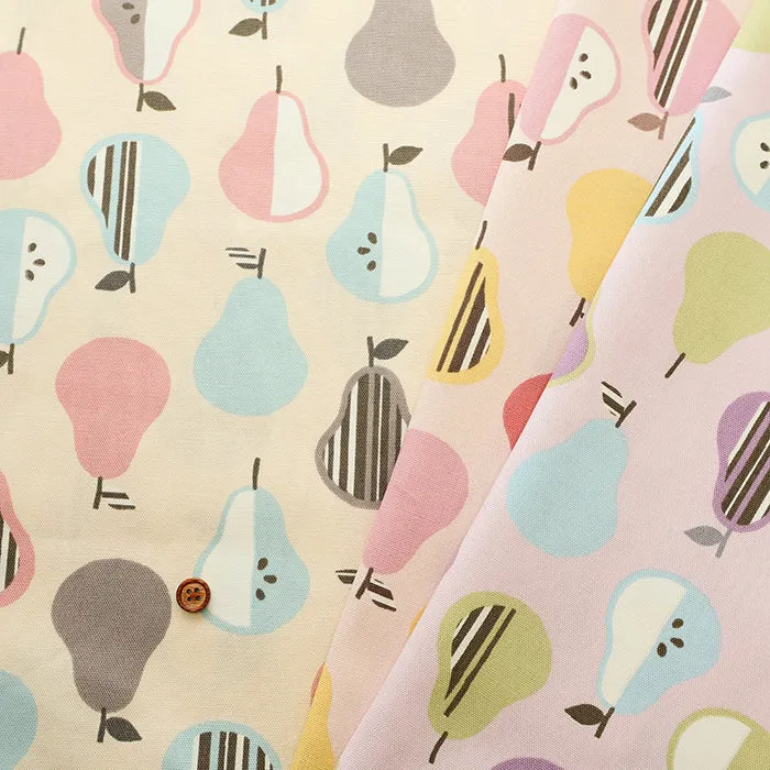Cotton Oxford Fabric - Pear