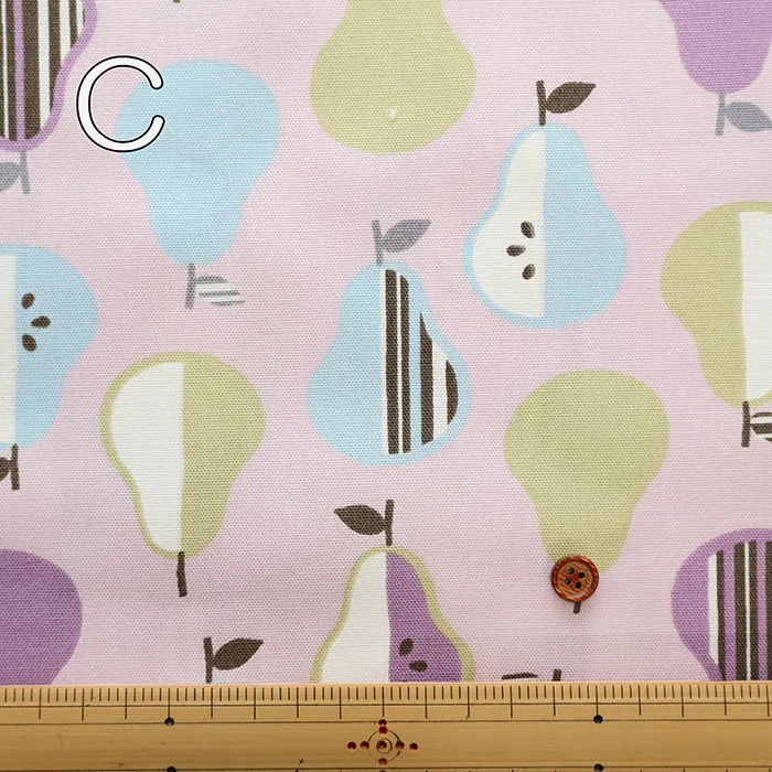 Cotton Oxford Fabric - Pear