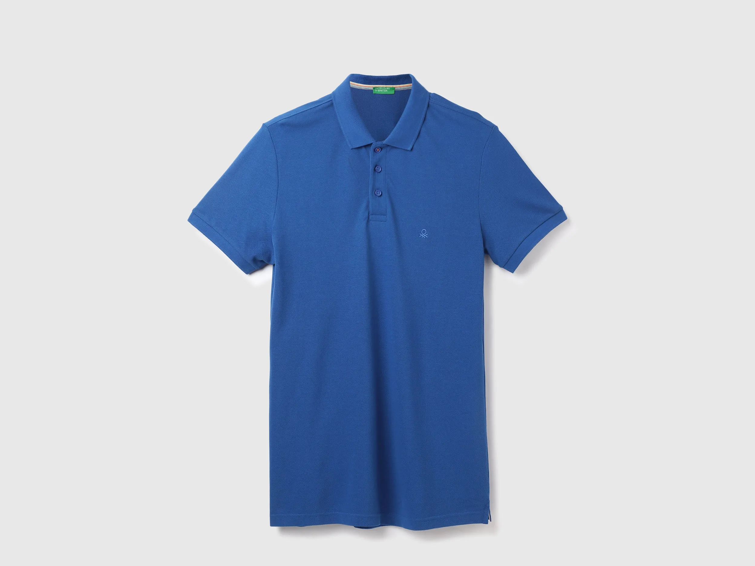 Cotton Solid Polo Collar Mens T-shirts