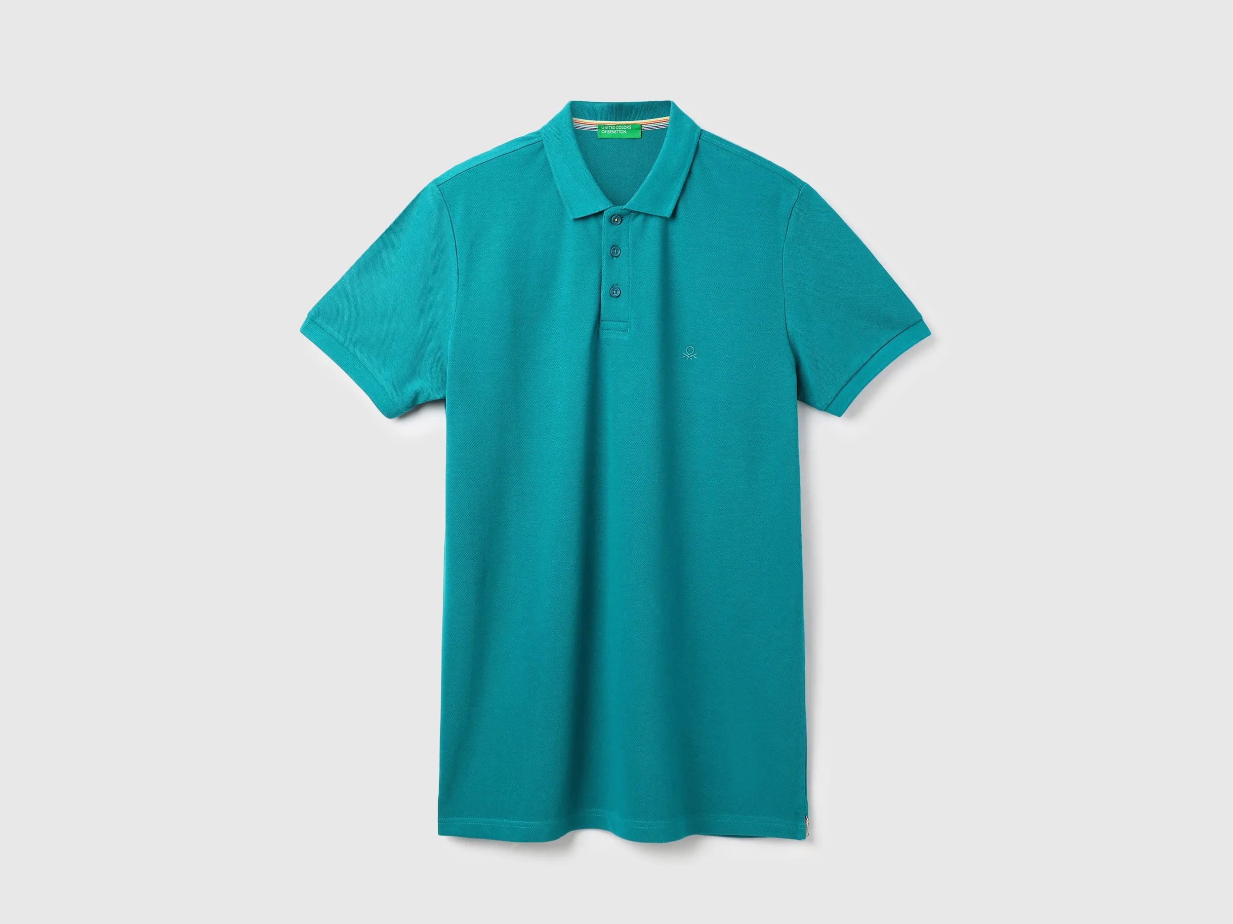 Cotton Solid Polo Collar Mens T-shirts