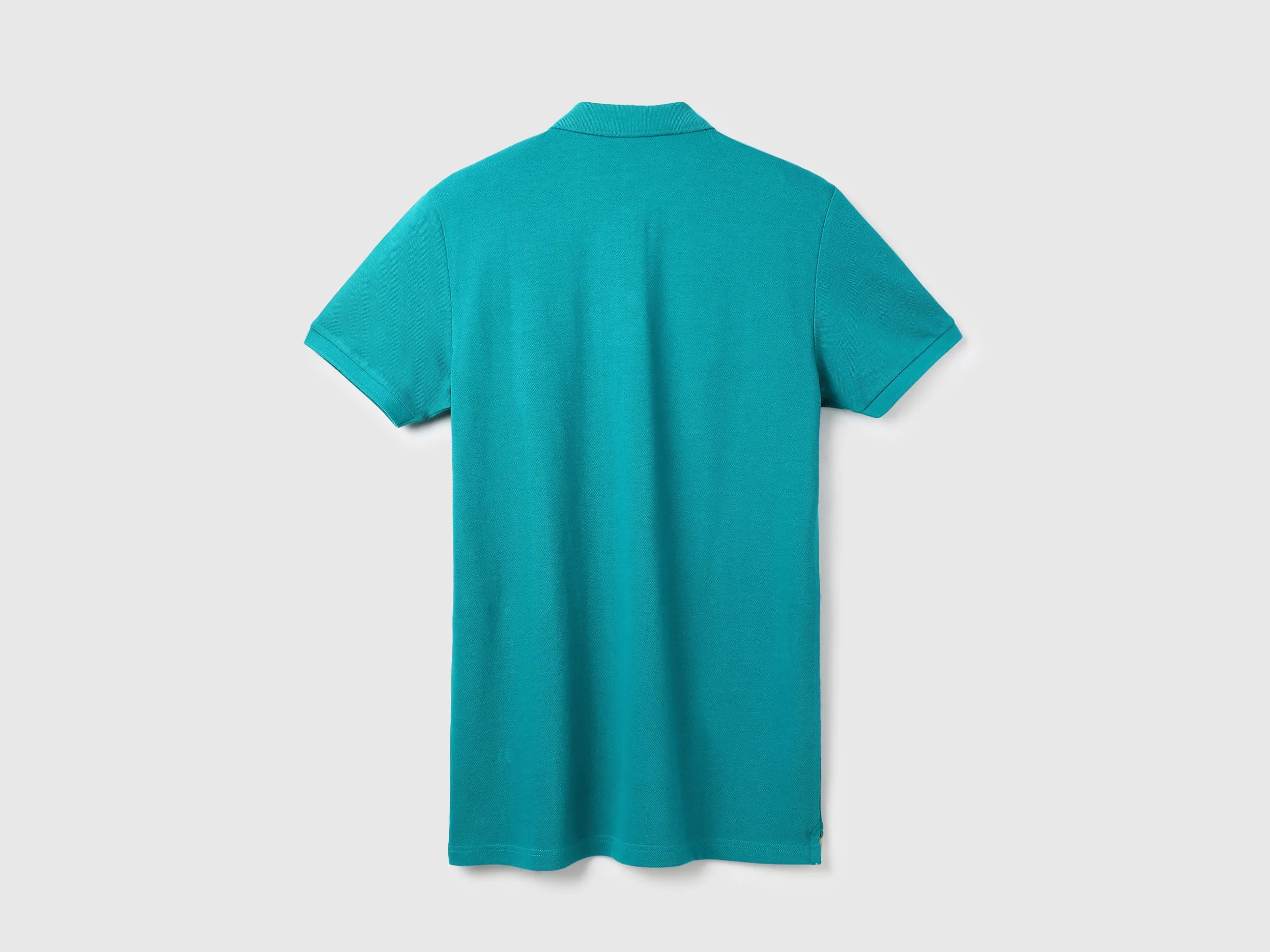 Cotton Solid Polo Collar Mens T-shirts