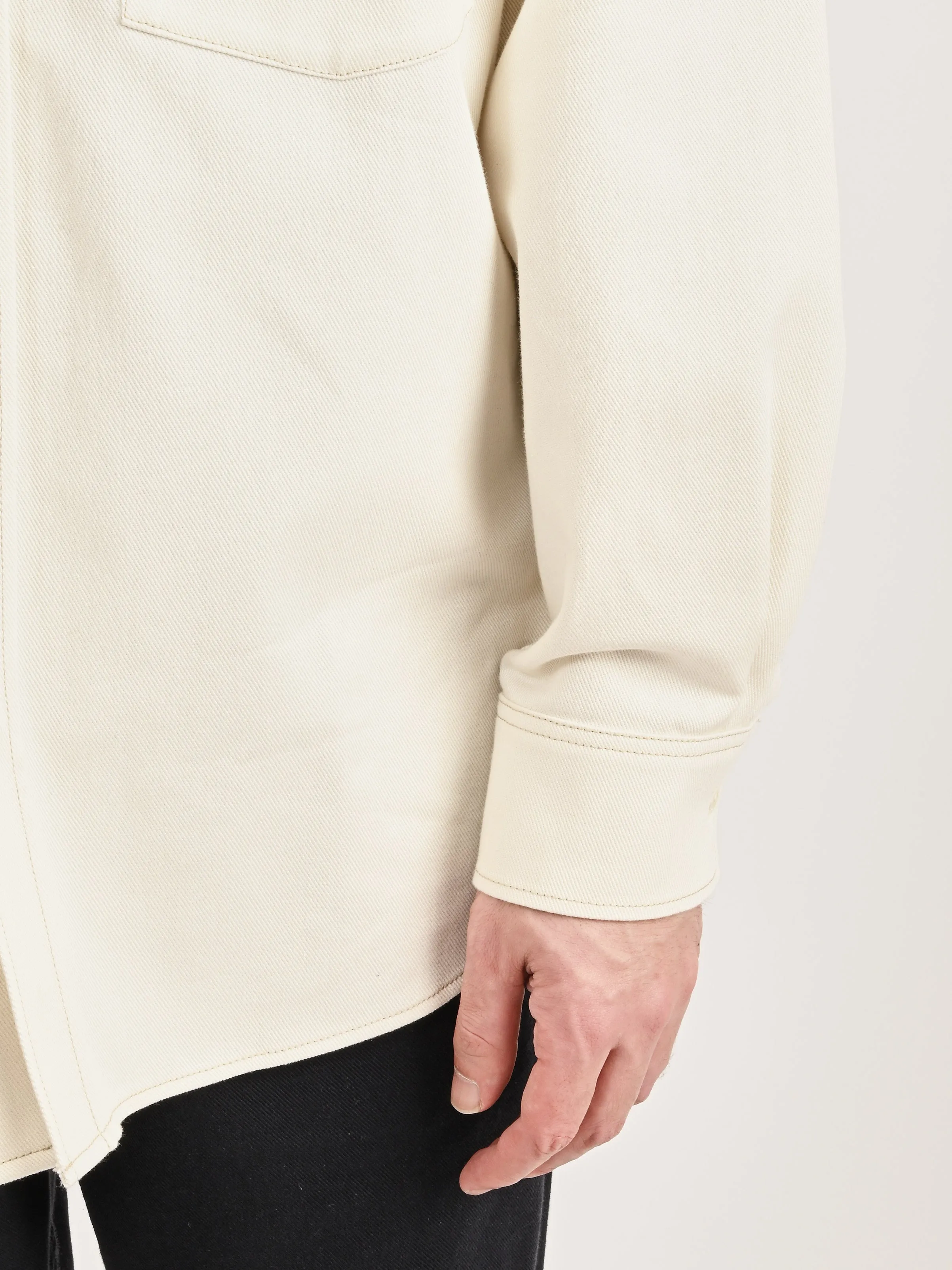 Creamy White Big Shirt
