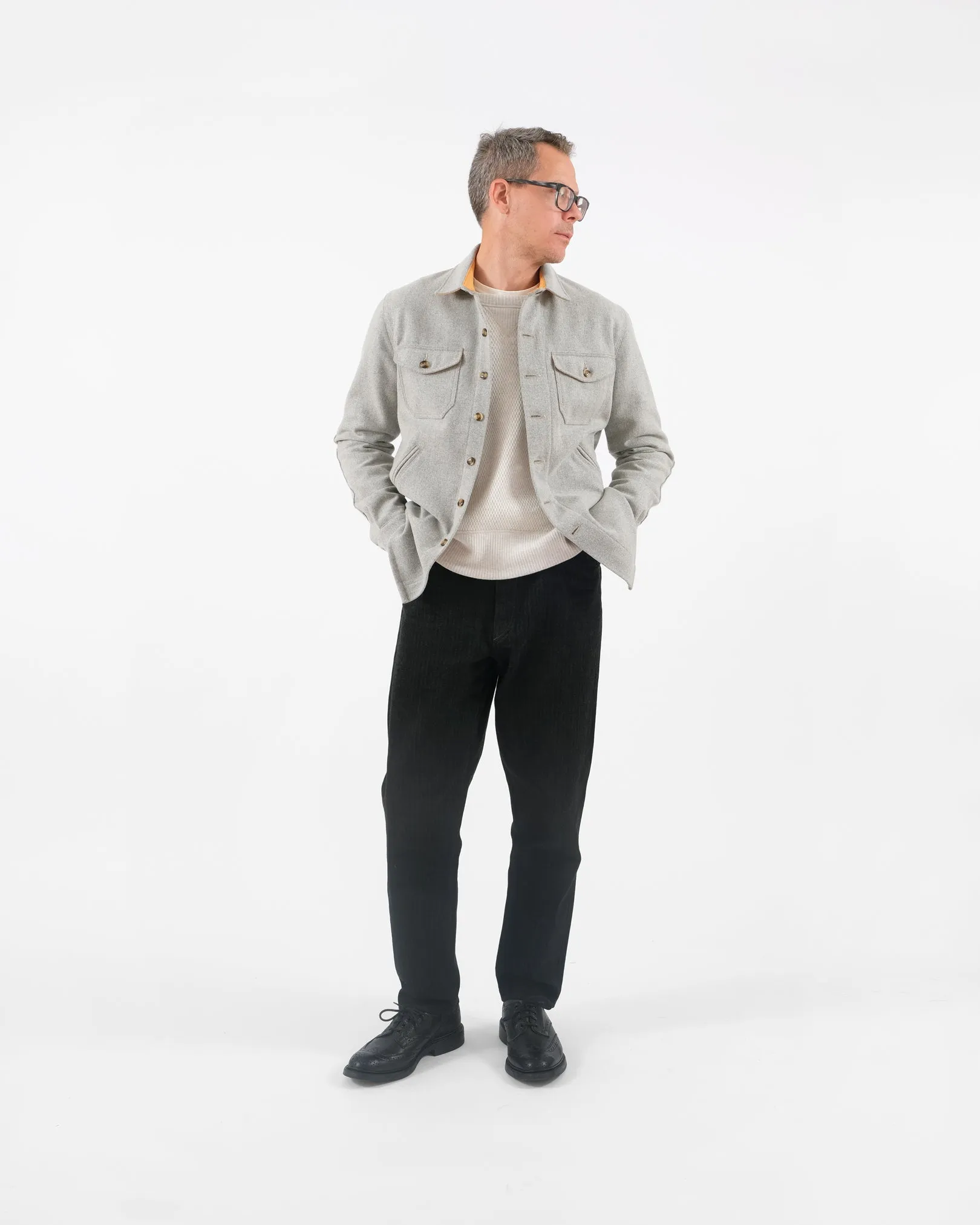 Crissman Overshirt - Light Oxford
