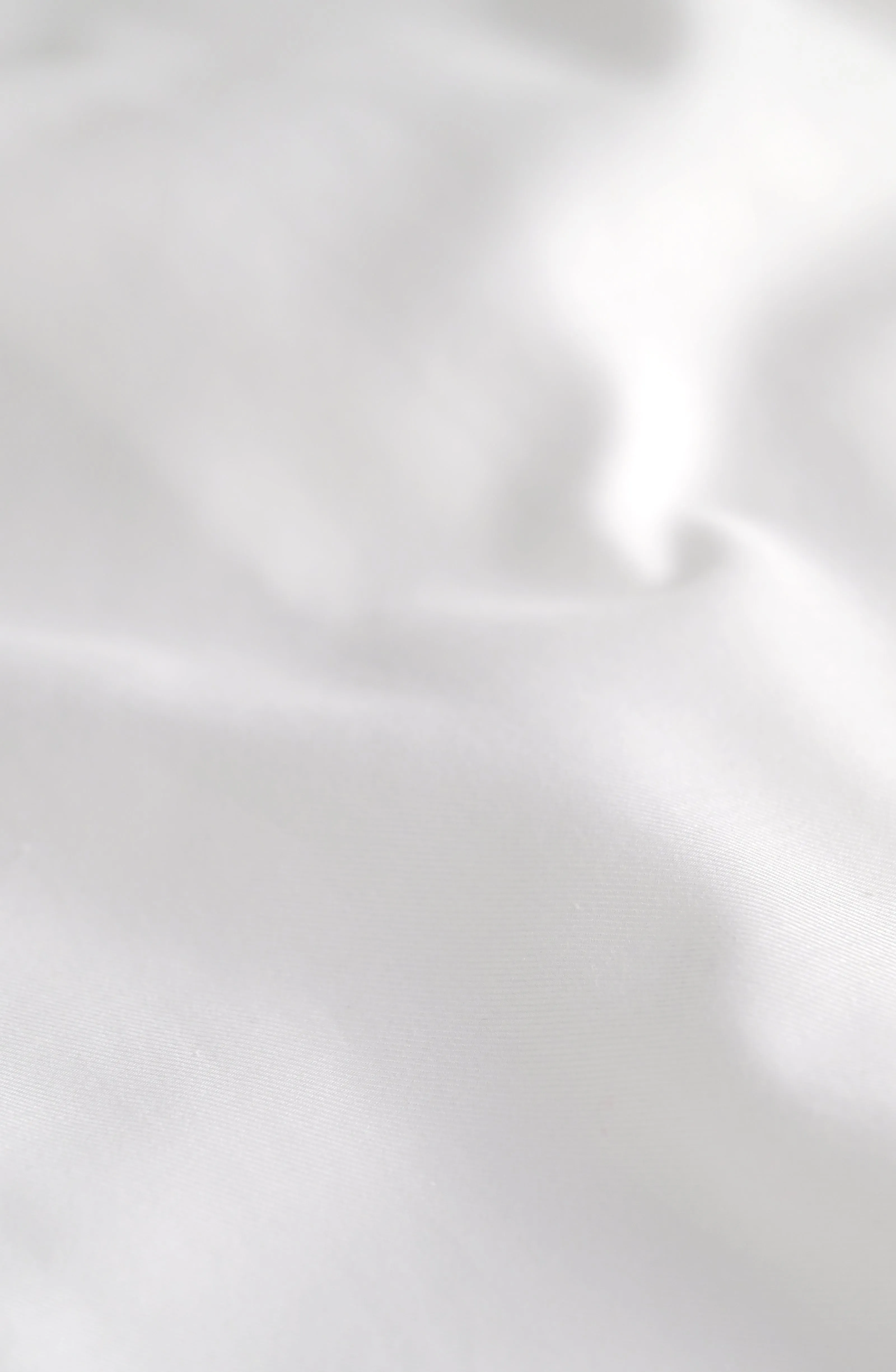 Cut Away Collar Shirt - Pure White