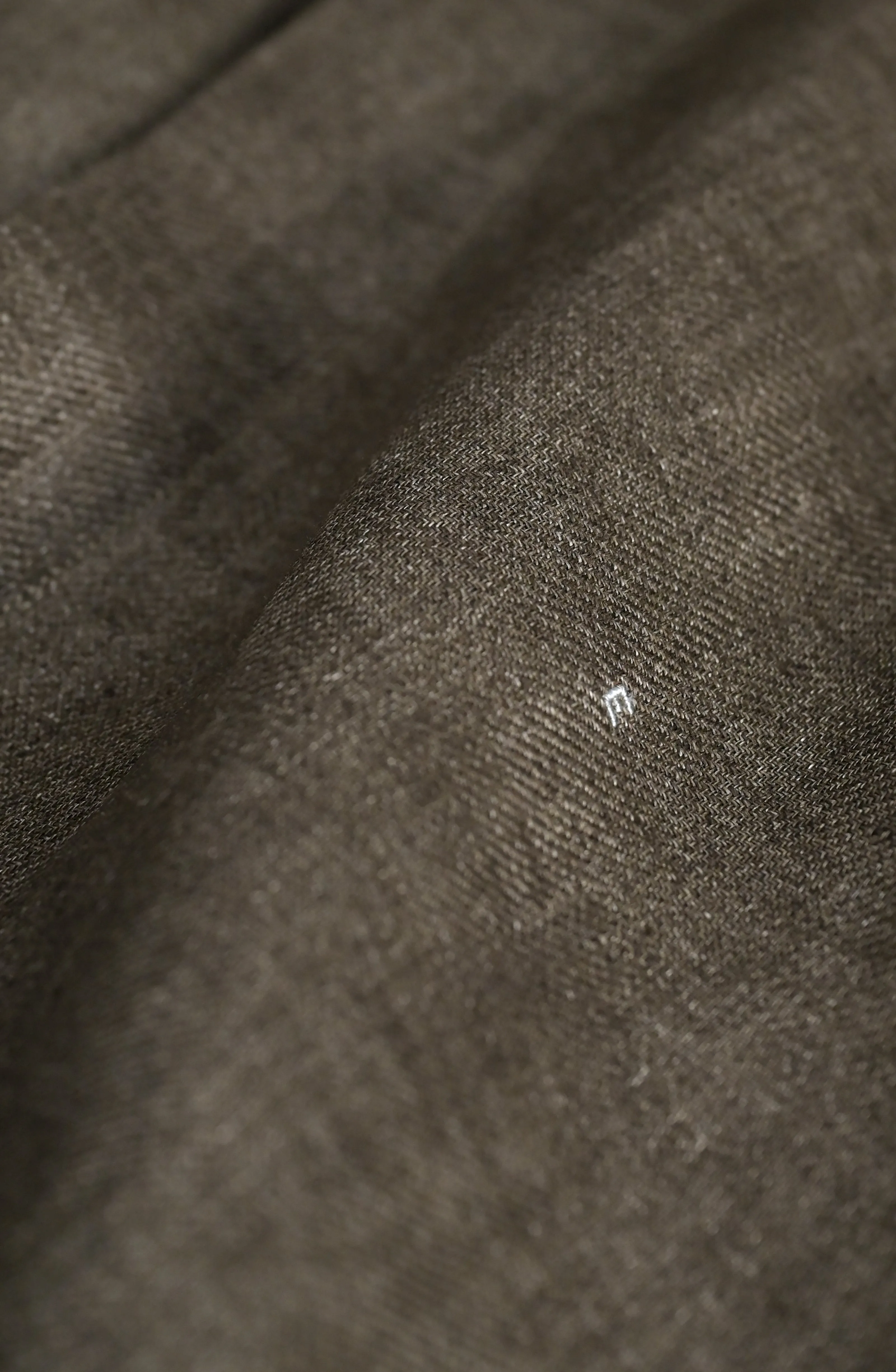Cut Away Collar Shirts - Sage Green