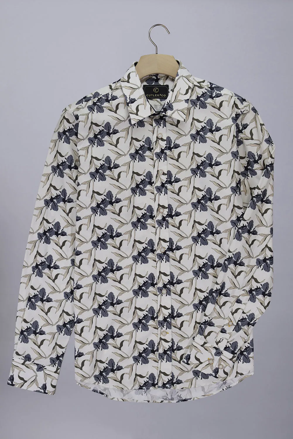 CUTLER & CO BLAKE PRINT L/S SHIRT CW21282