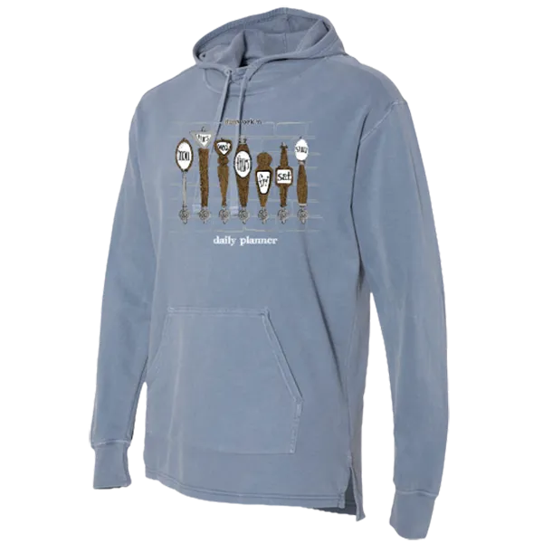 Daily Planner Unisex French Terry Hoody