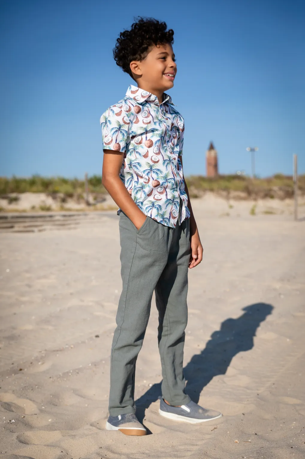 Day Party Shirt - Coconut Palms
