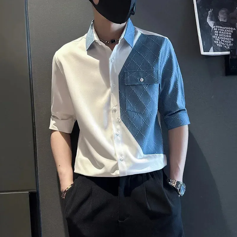 Denim Dynamics Kurzarm Denim Sommerhemd