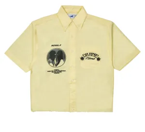 DIVINE TIME CROPPED OXFORD SHIRT