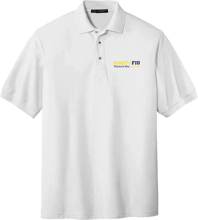 Dry Fit Polo in White