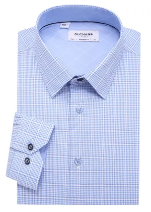Duchamp London Checked Dress Shirt
