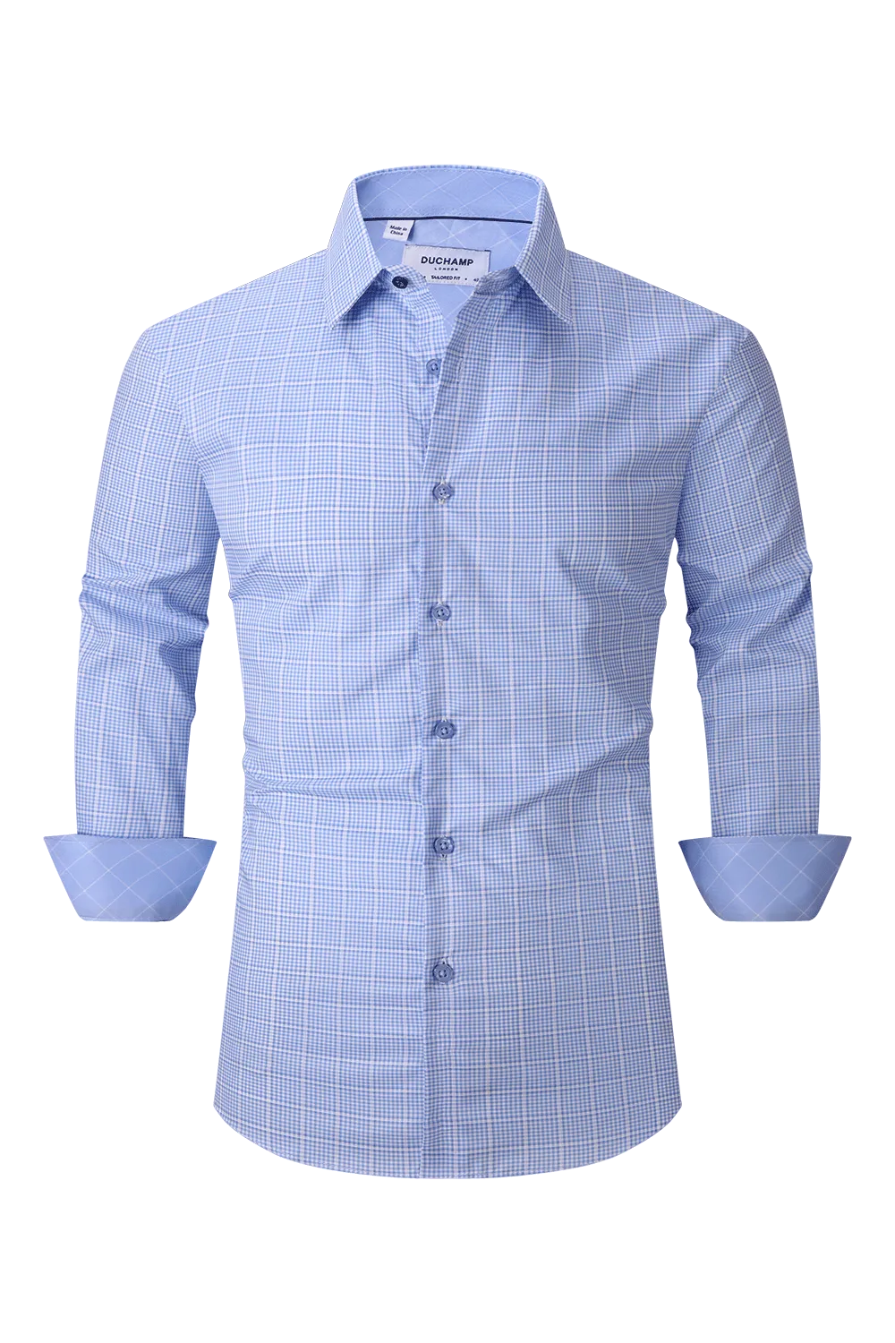 Duchamp London Checked Dress Shirt