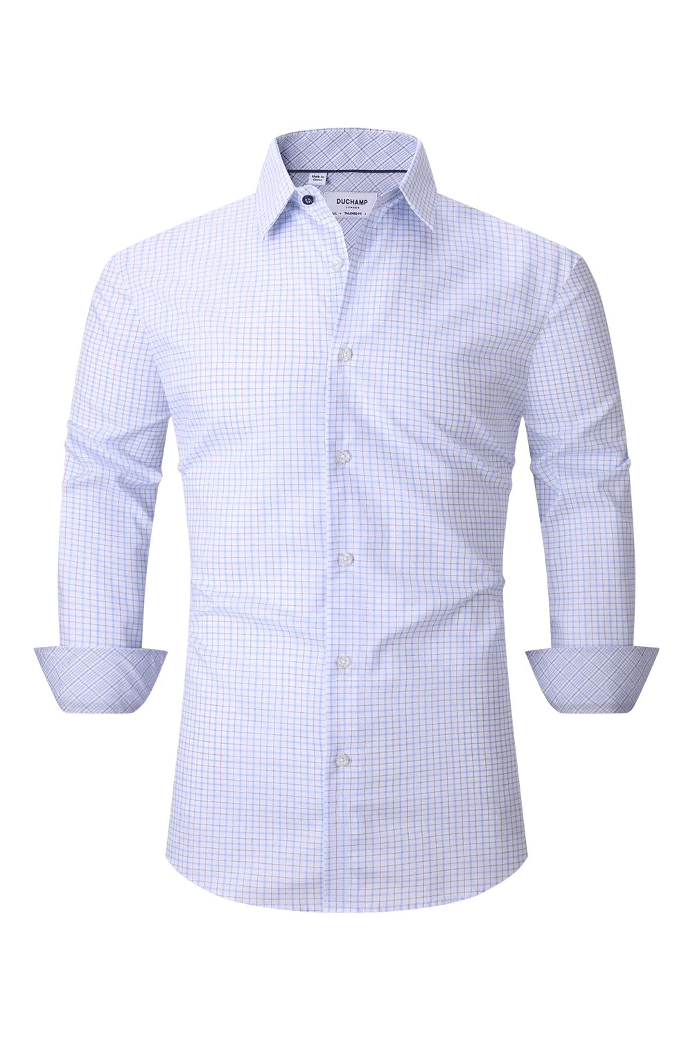 Duchamp London Checked Dress Shirt