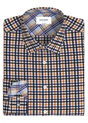 Duchamp London Gingham Dress Shirt