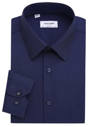 Duchamp London Herringbone Dress Shirt