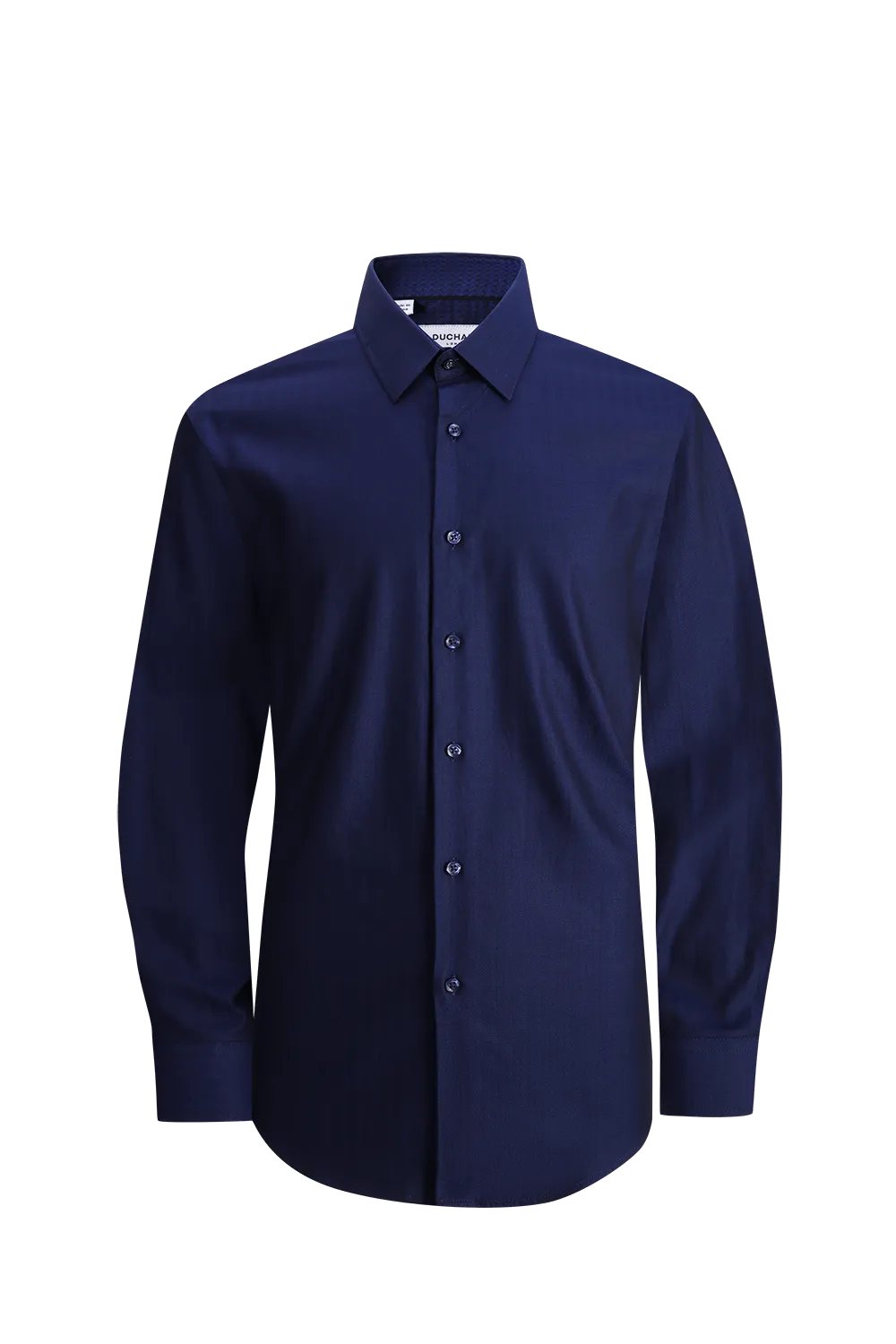 Duchamp London Herringbone Dress Shirt