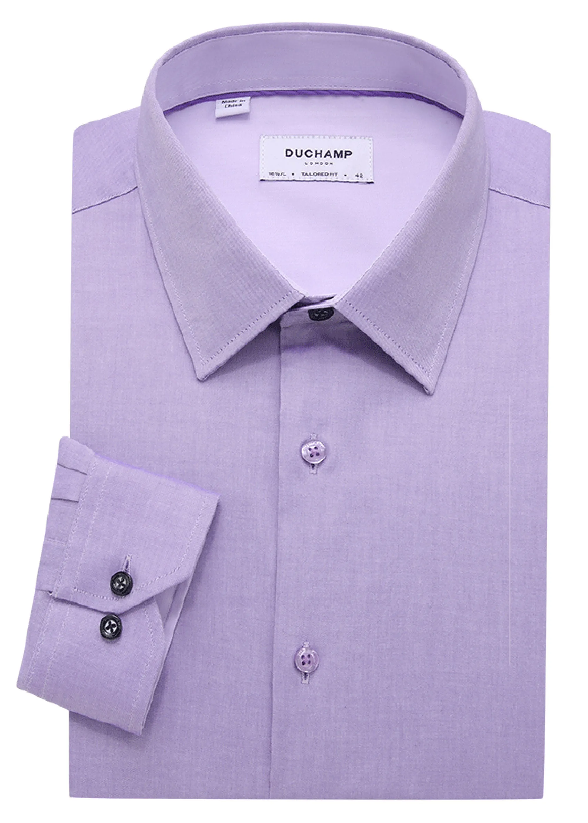 Duchamp London Solid Dress Shirt