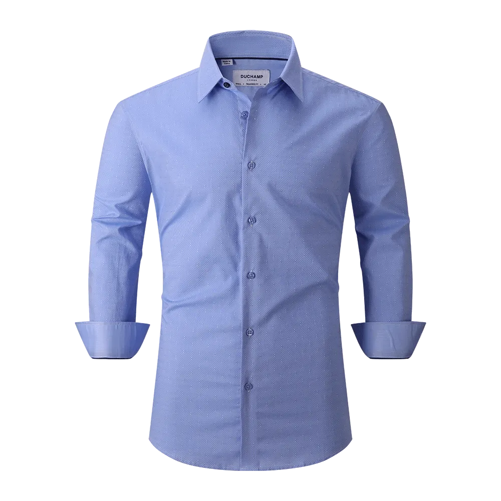 Duchamp London Textured Dress Shirt