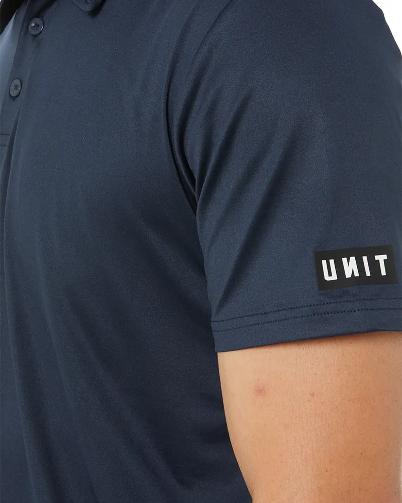 Elite Flex SS Polo Shirt - Navy