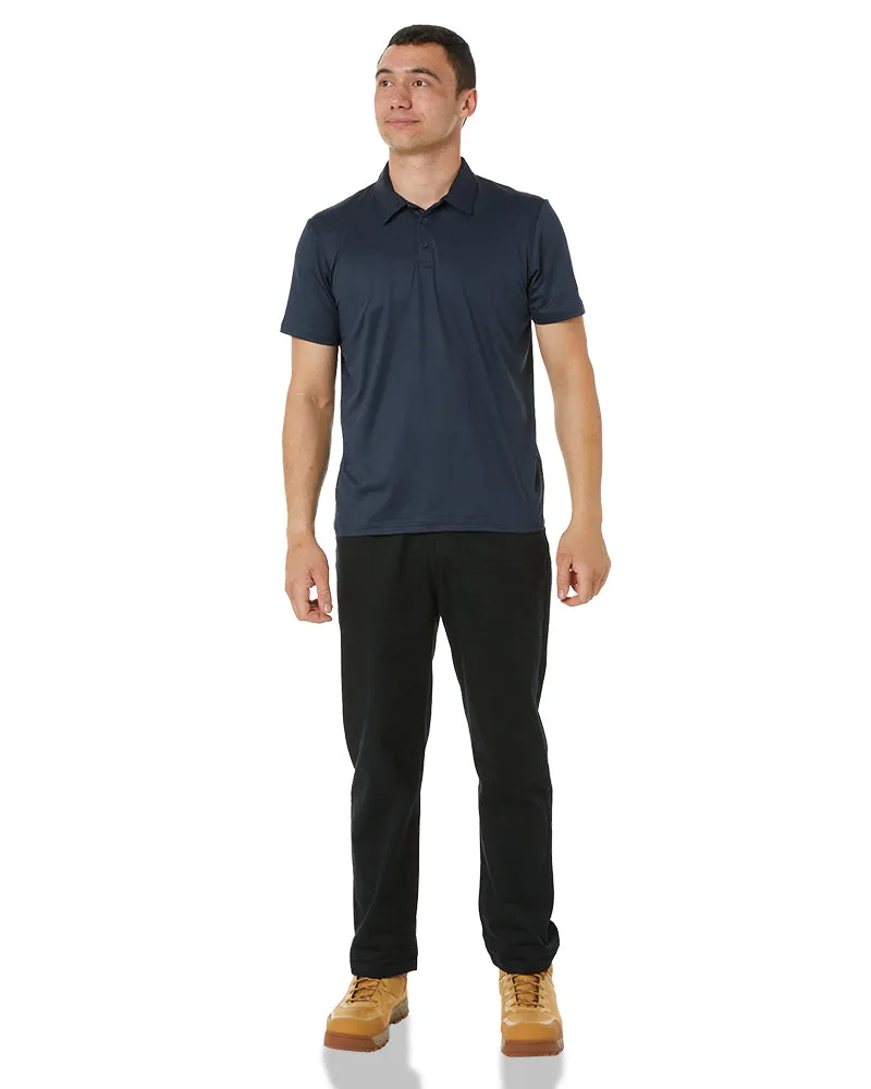 Elite Flex SS Polo Shirt - Navy
