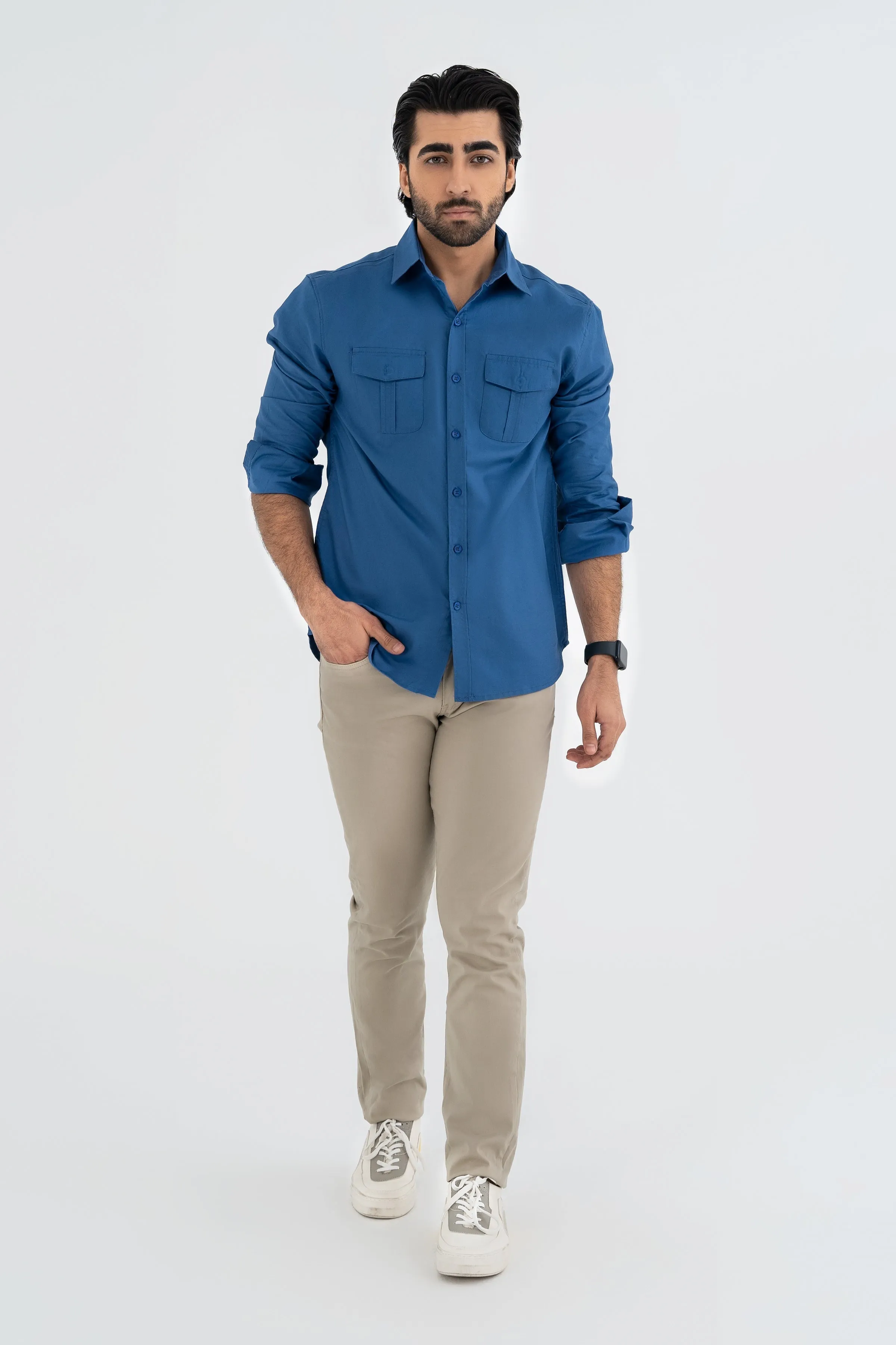 Everyday Stylish Blue Shirt