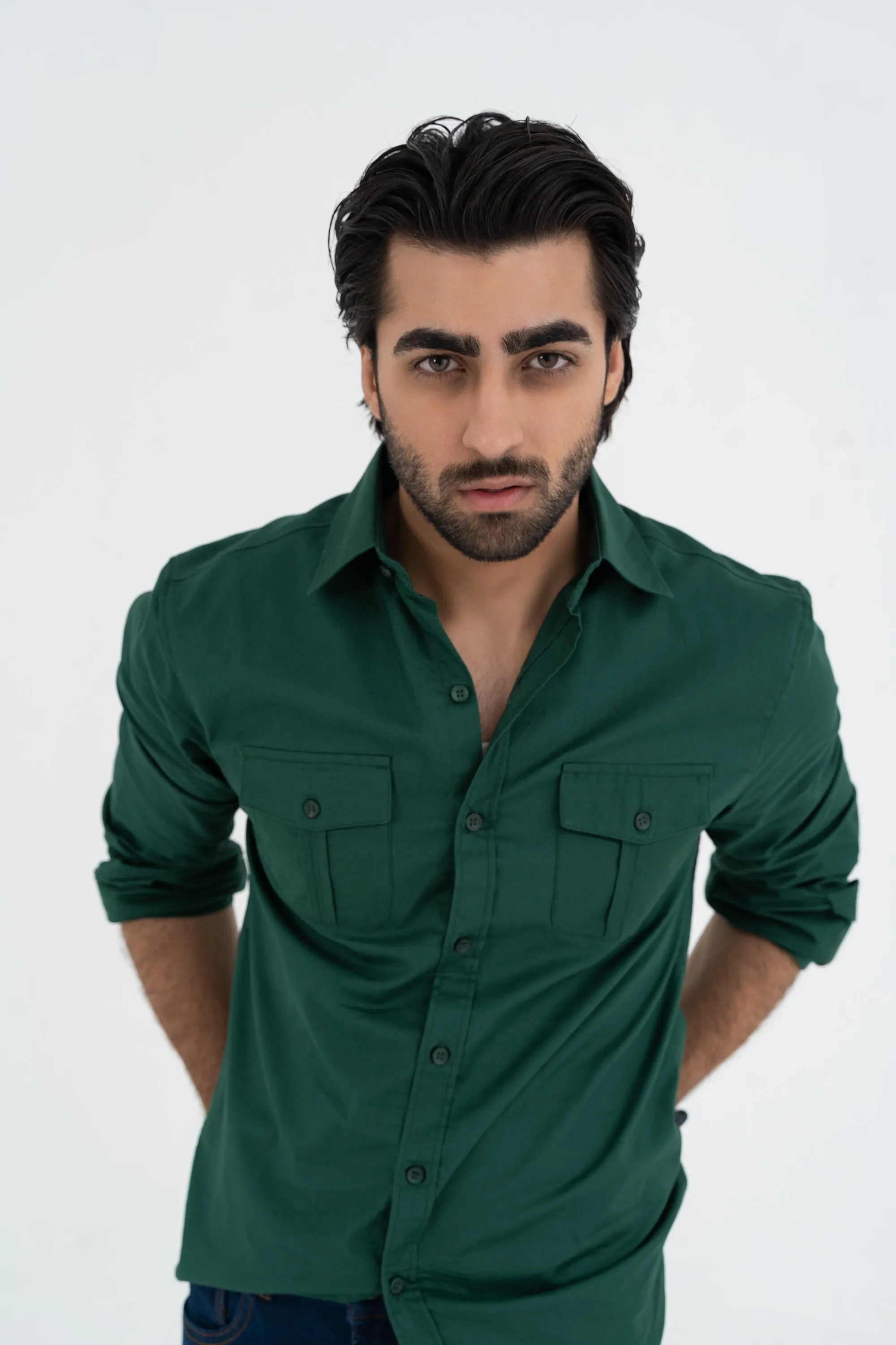 Everyday Stylish Green Shirt