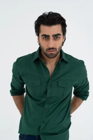 Everyday Stylish Green Shirt