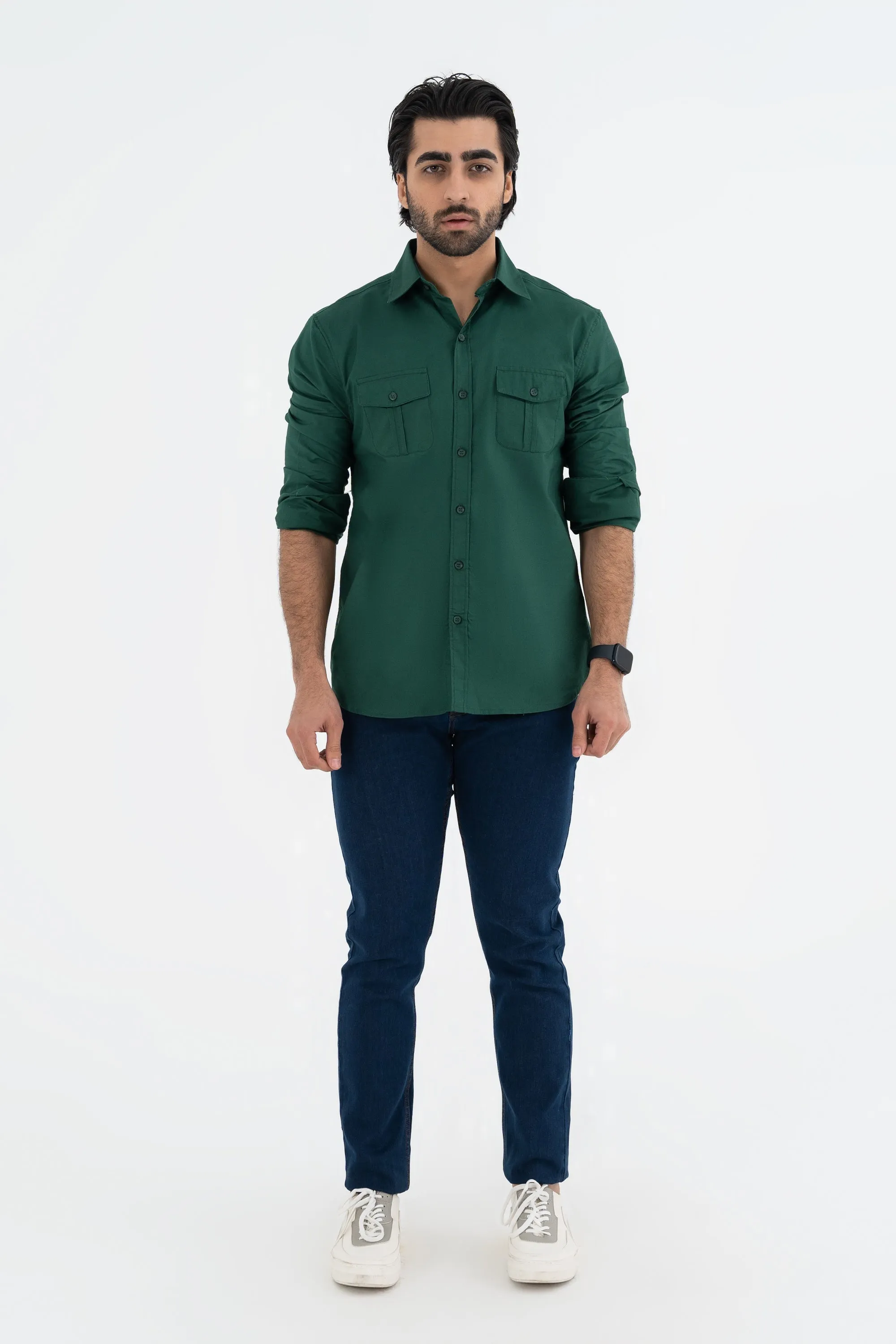 Everyday Stylish Green Shirt