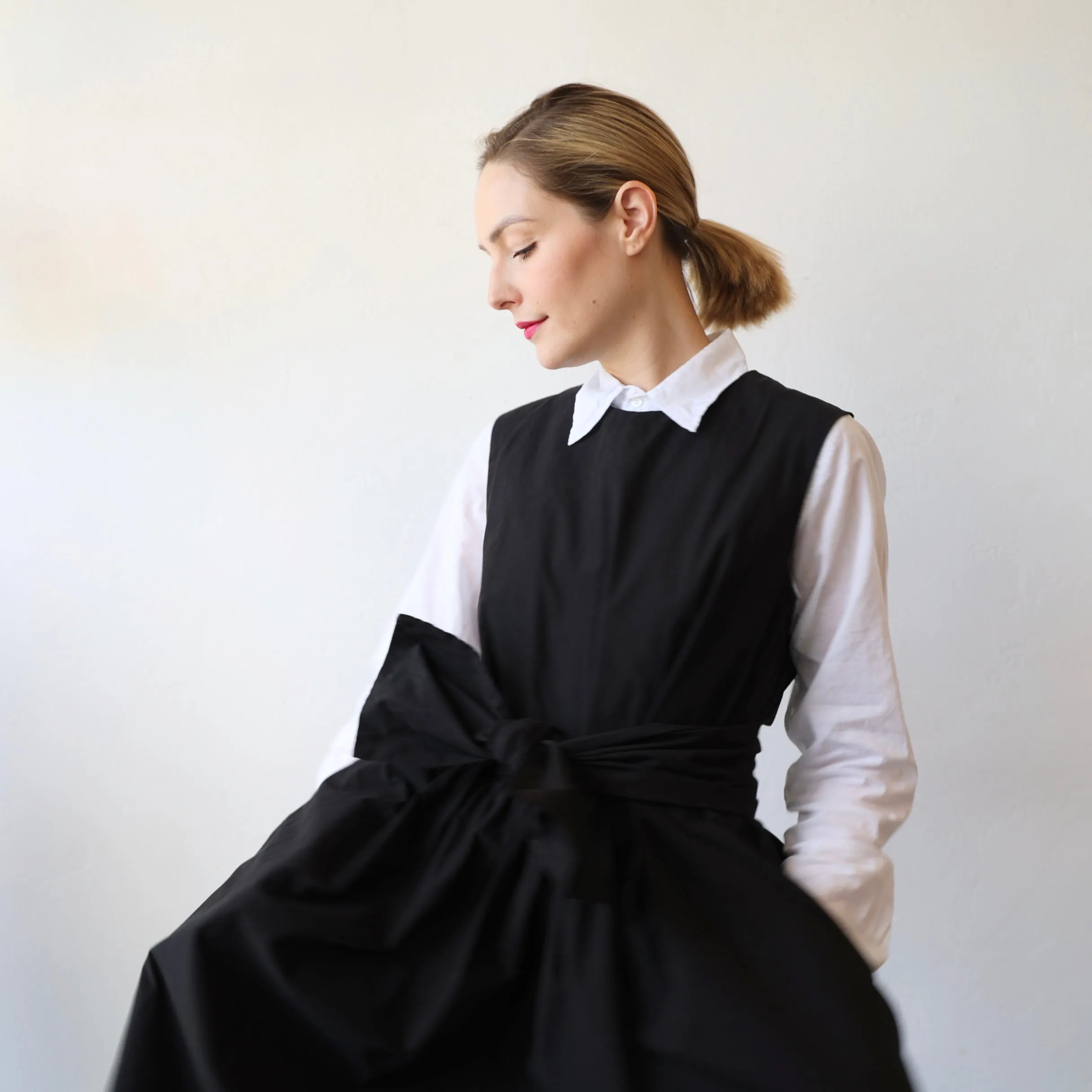 Fabiana Pigna Lamin Dress - Black
