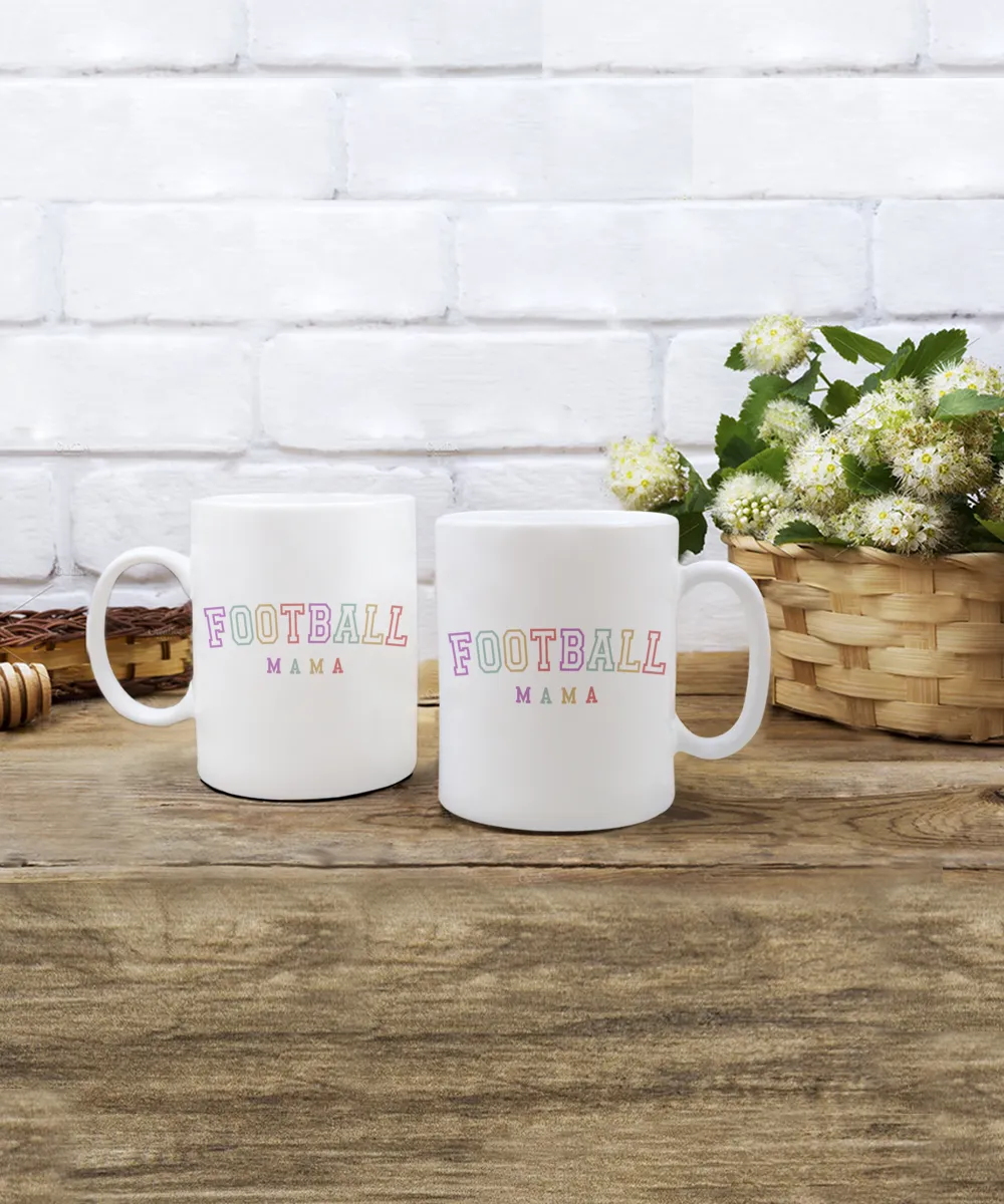 Football Mama, Football Mom, Football Mama Mug, Football Mom Mug, Football Mug, Gift for Mom, Mother's Day