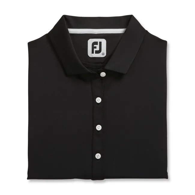 FootJoy Women's Solid Lisle Self Collar Polo