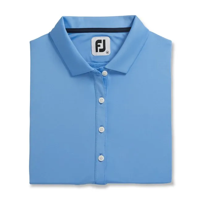 FootJoy Women's Solid Lisle Self Collar Polo