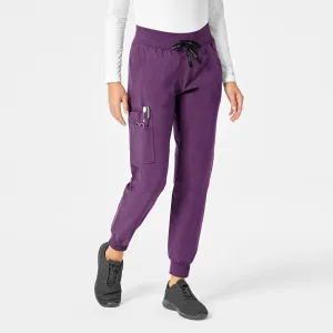 Force Essentials C51113 Jogger Scrub Pants Eggplant