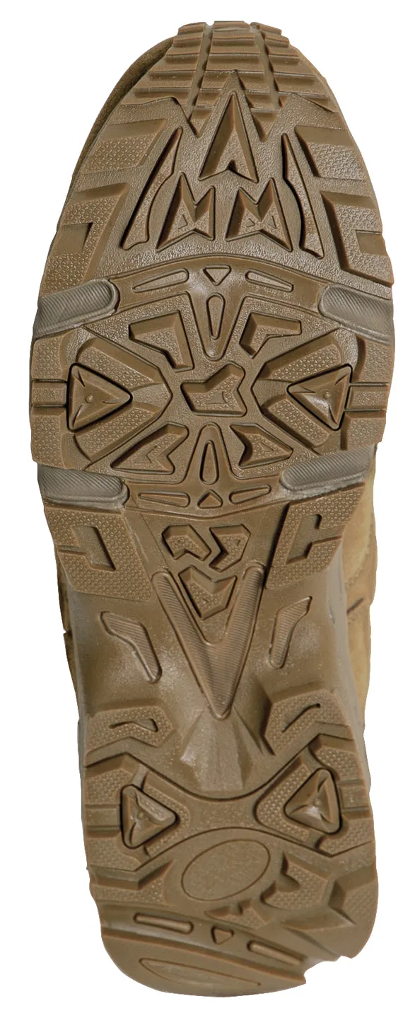 Forced Entry 8" Deployment Boots With Side Zipper Coyote Brown