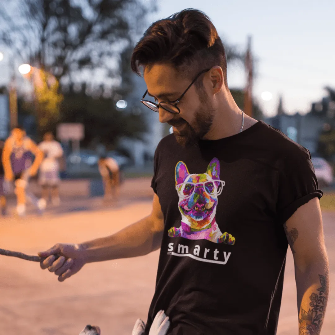French Bulldog Rainbow Dog T-shirt