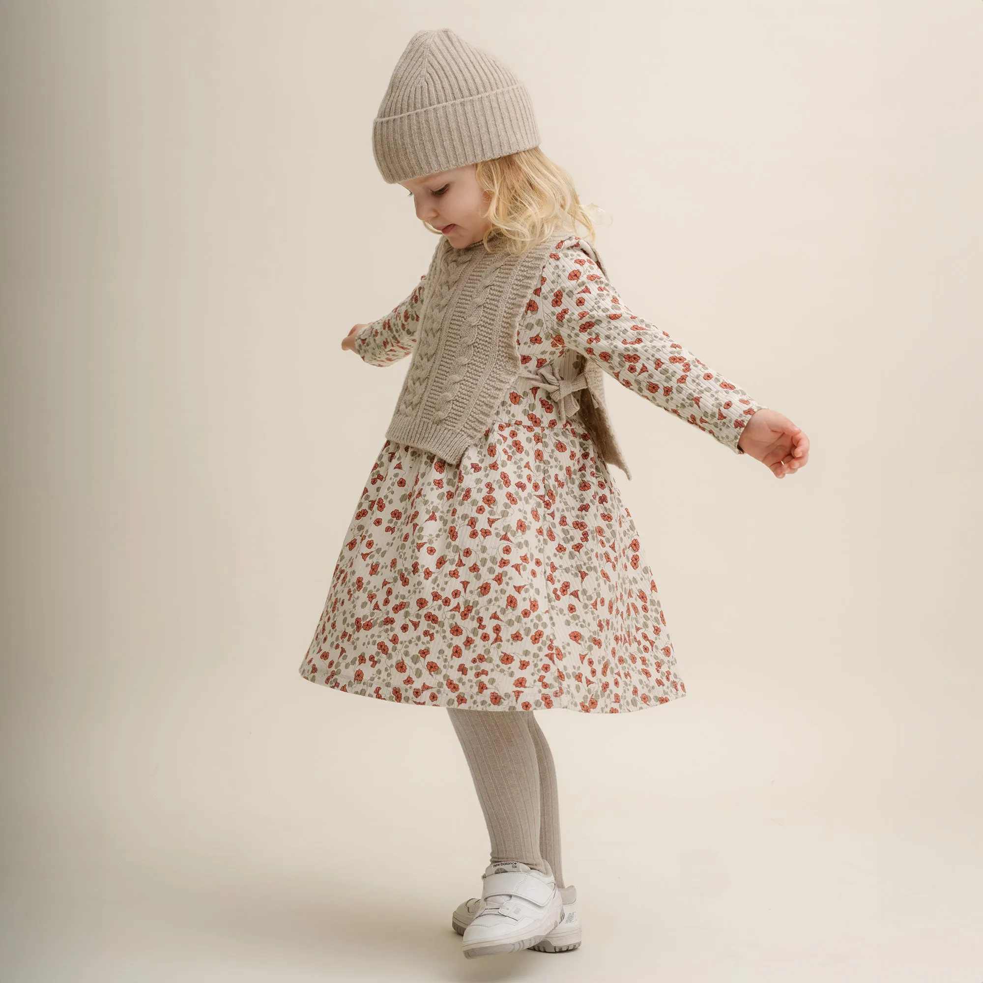 Garbo & Friends Royal Cress Rib Jersey LS Dress