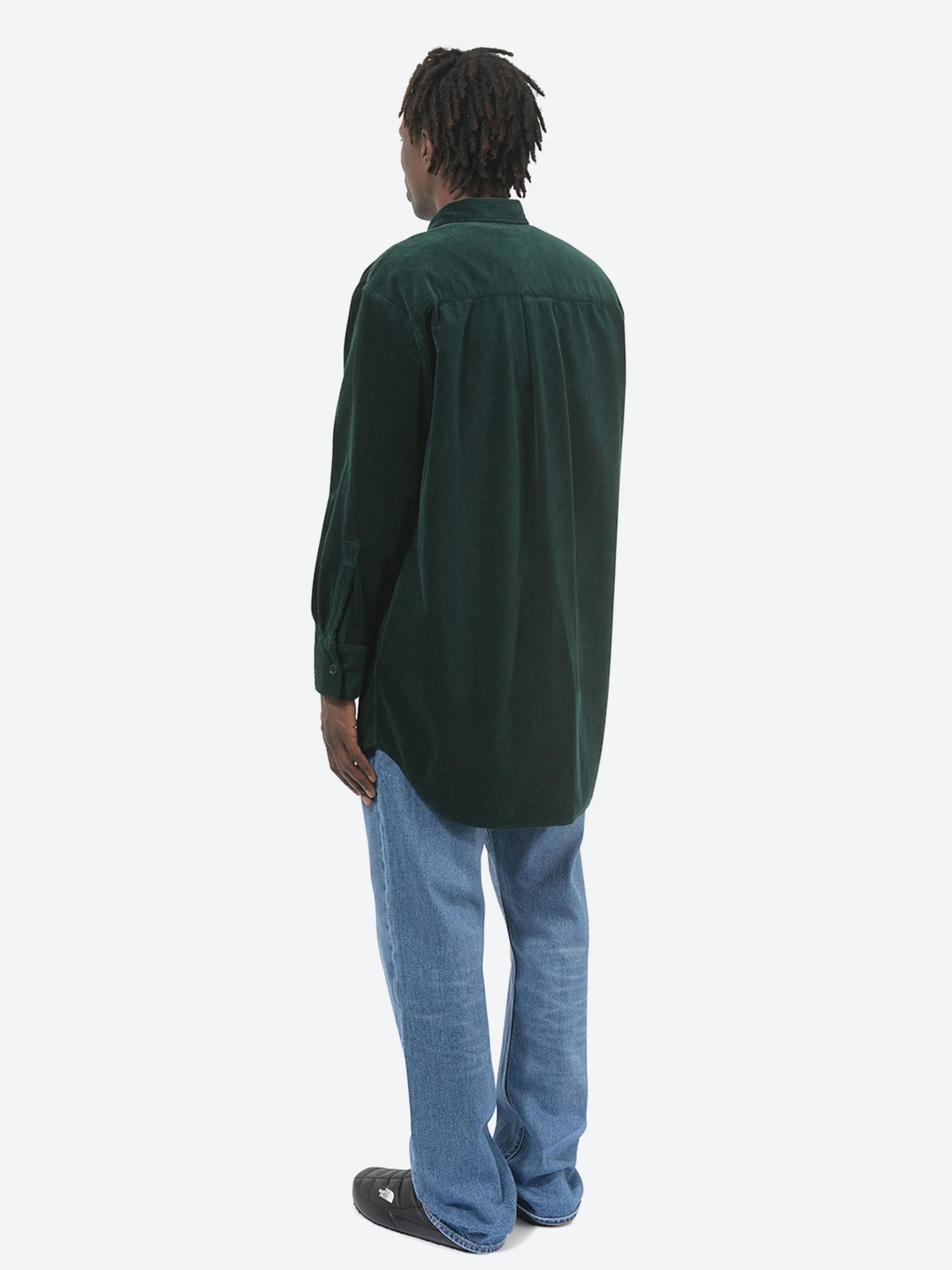 Garment-Dyed Corduroy Shirt