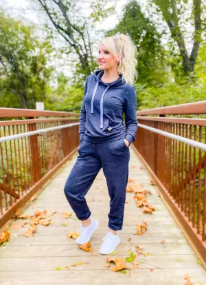 Get it Girl Jogger Set - Charcoal