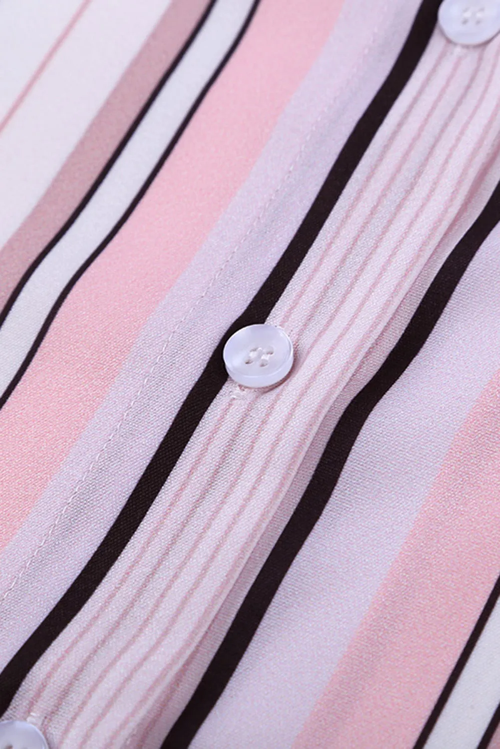 Gingham Play Button Down Shirt