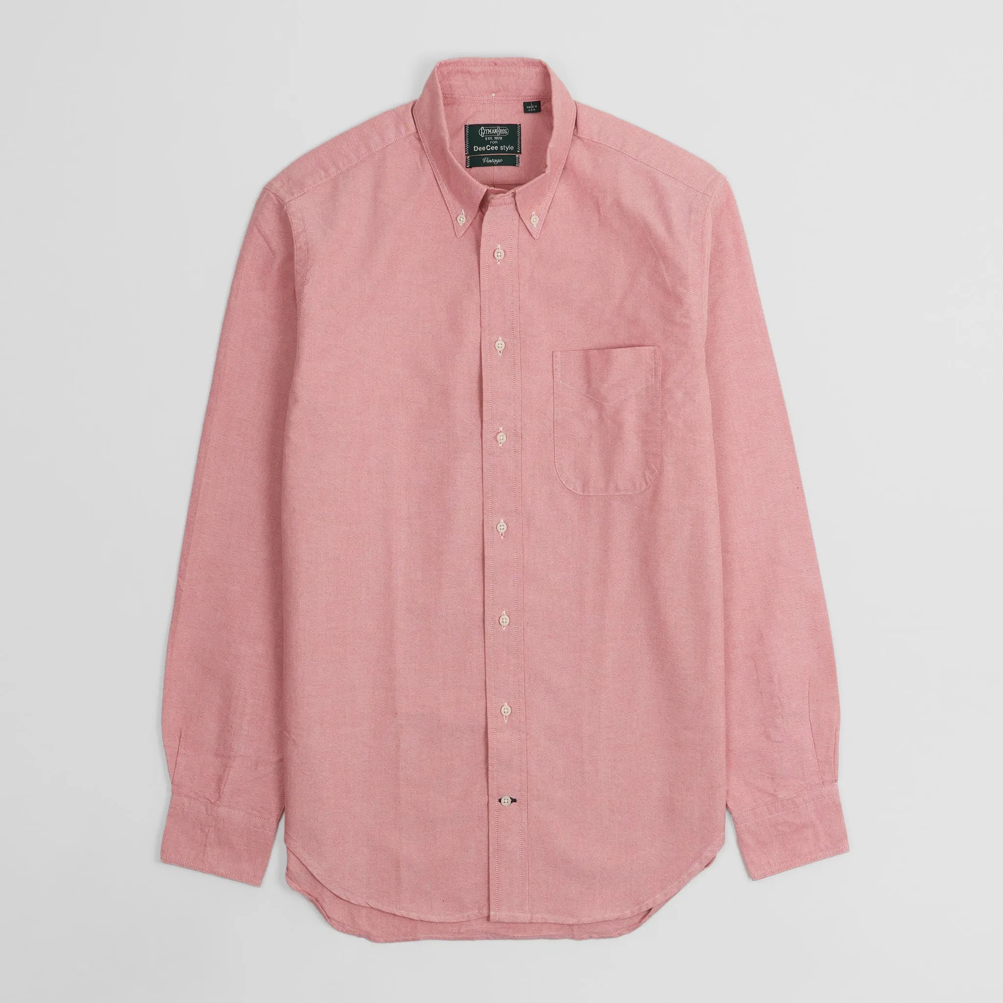 Gitman Vintage Classic Oxford Button Down Shirt