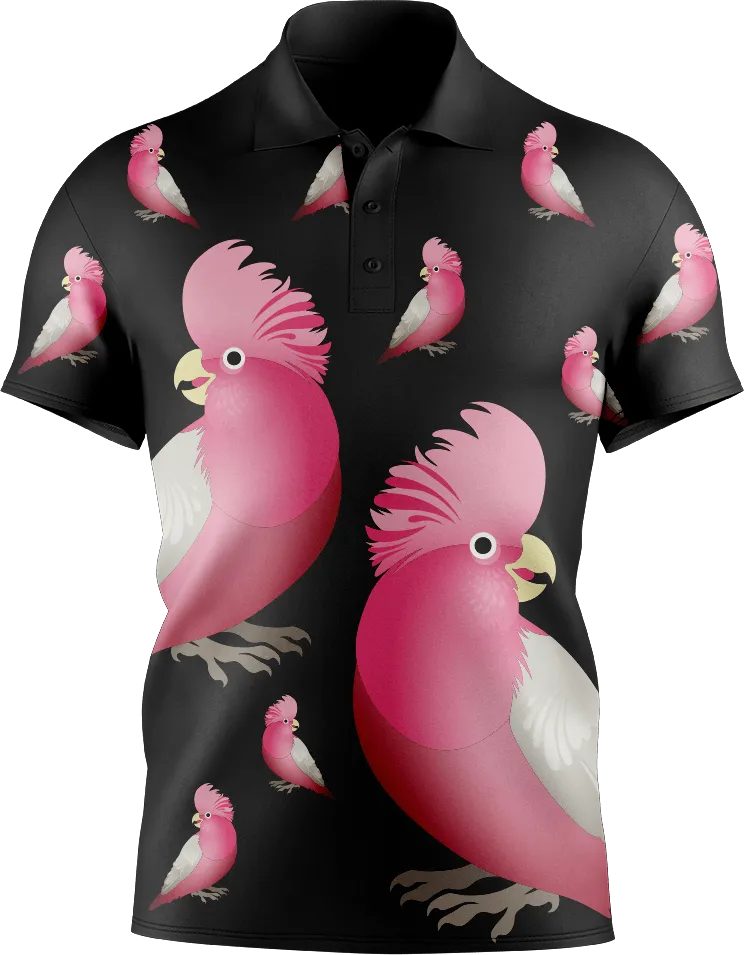Glama Galah Men's Short Sleeve Polo