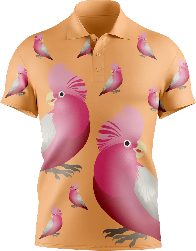 Glama Galah Men's Short Sleeve Polo