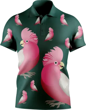 Glama Galah Men's Short Sleeve Polo