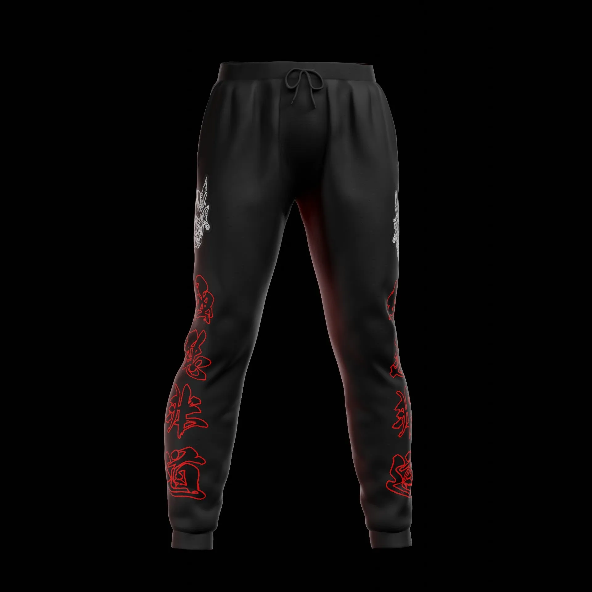 Goku Aku Ultimate Evil Oni Joggers